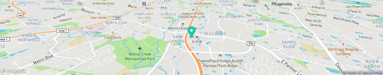 borne de recharge sur la carte