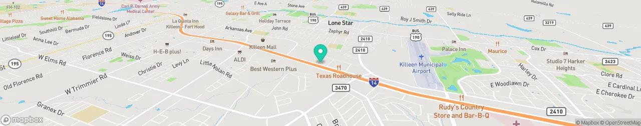 borne de recharge sur la carte