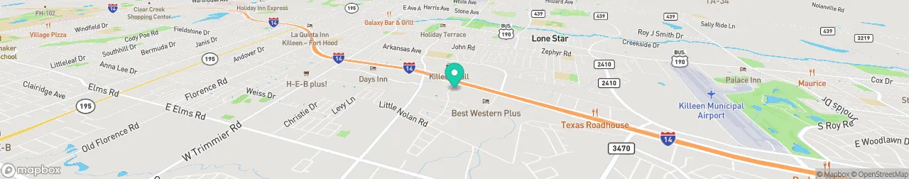 borne de recharge sur la carte