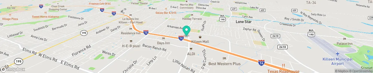 borne de recharge sur la carte