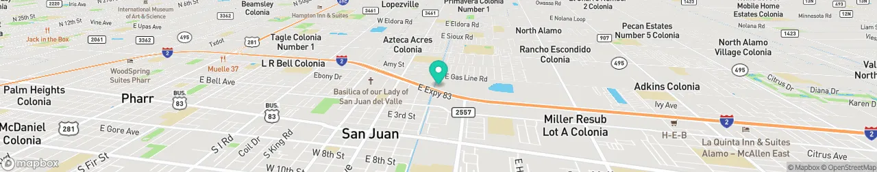 borne de recharge sur la carte