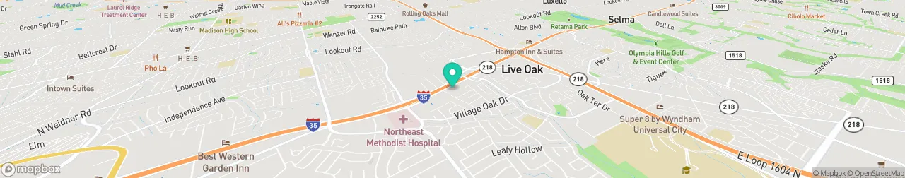 borne de recharge sur la carte