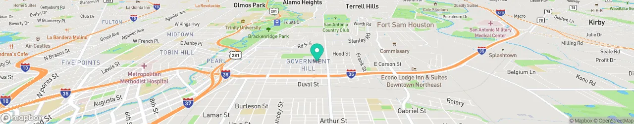 borne de recharge sur la carte