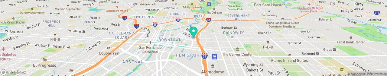 borne de recharge sur la carte