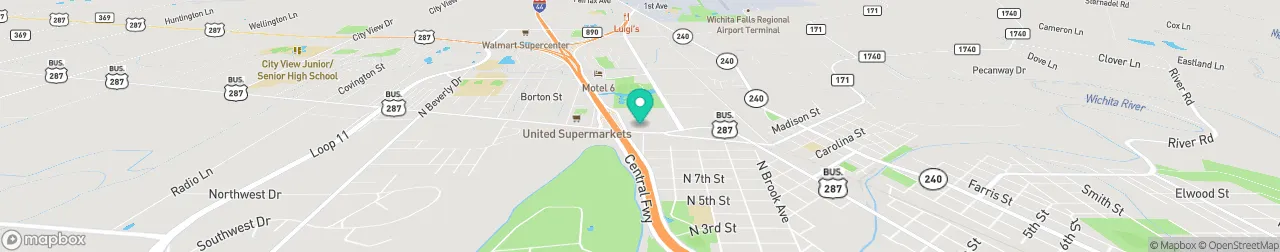 borne de recharge sur la carte