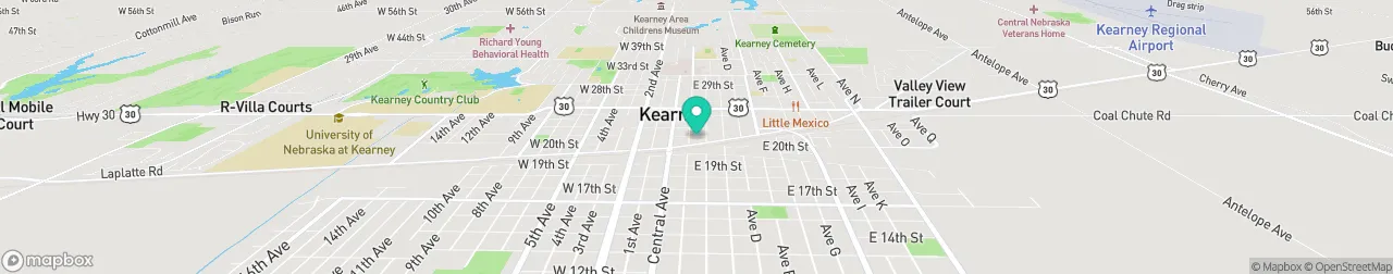 borne de recharge sur la carte