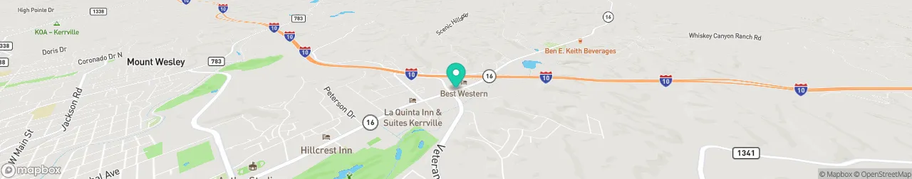 ev charging station on the map