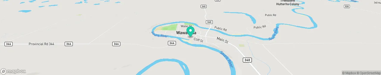 borne de recharge sur la carte