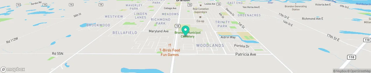 borne de recharge sur la carte