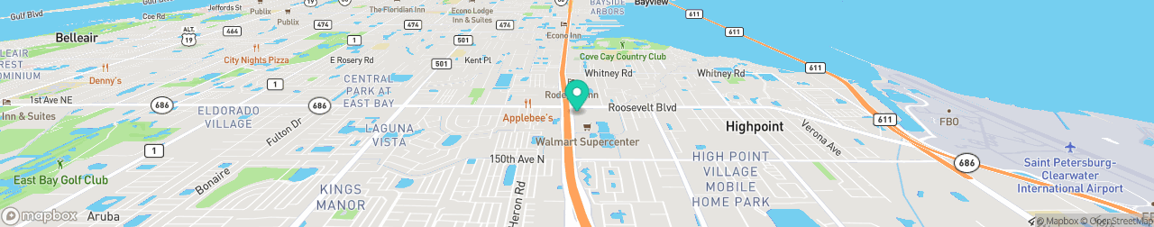 ev charging station on the map