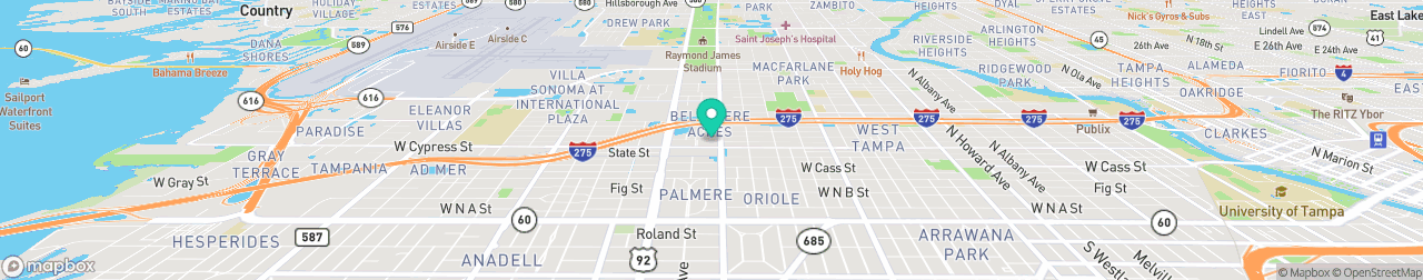 ev charging station on the map