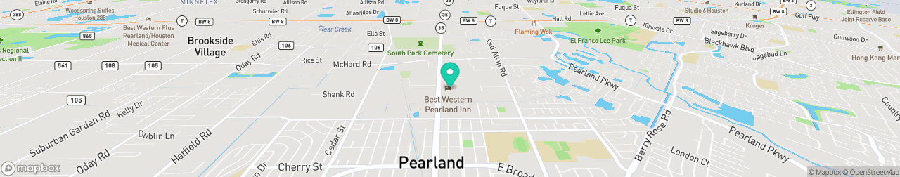 ev charging station on the map
