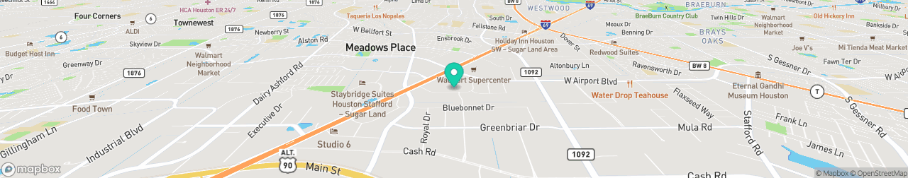 ev charging station on the map