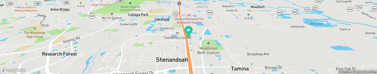 ev charging station on the map