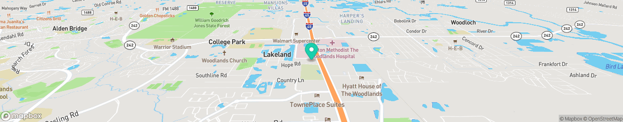ev charging station on the map