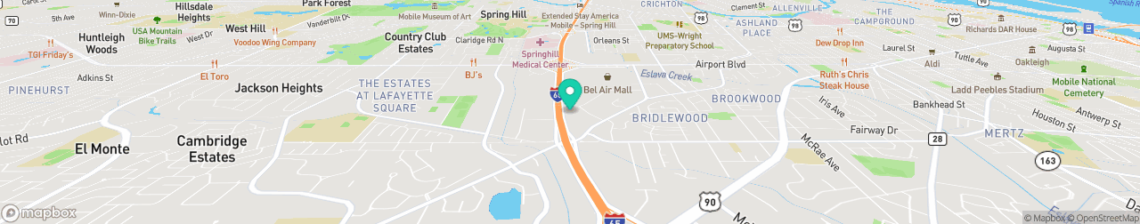ev charging station on the map