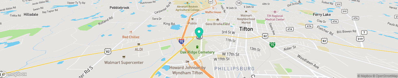 ev charging station on the map