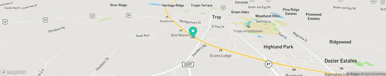 ev charging station on the map