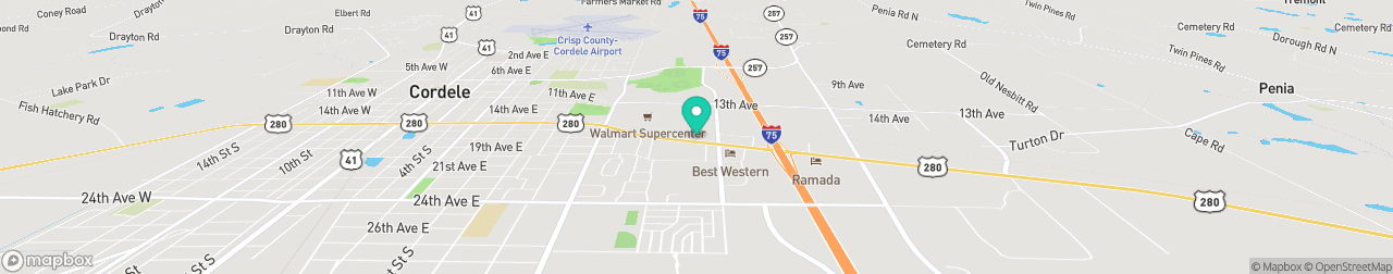 ev charging station on the map