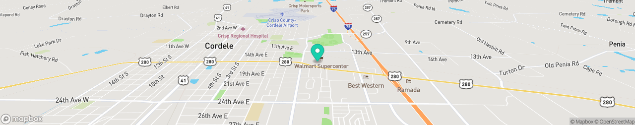 ev charging station on the map