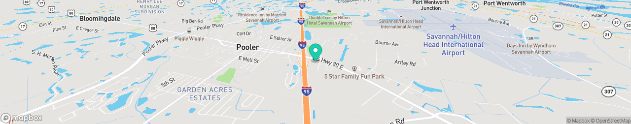 ev charging station on the map