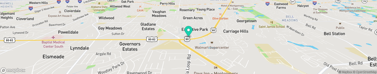 ev charging station on the map