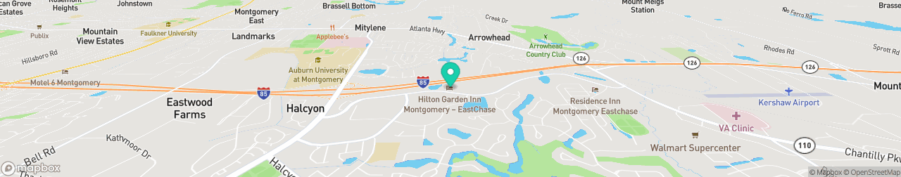 ev charging station on the map