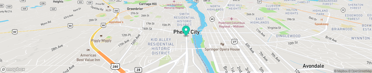 ev charging station on the map