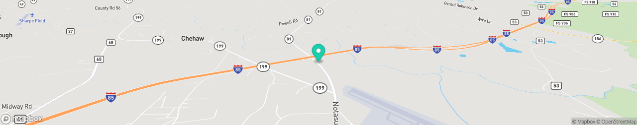 ev charging station on the map
