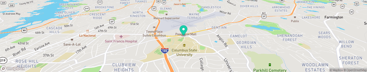 ev charging station on the map