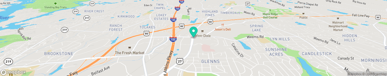 ev charging station on the map