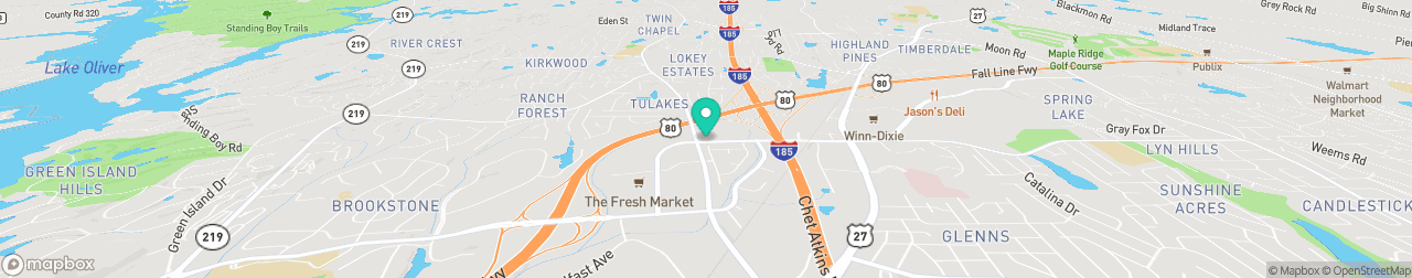 ev charging station on the map