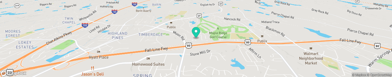 ev charging station on the map