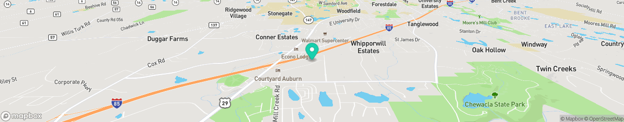 ev charging station on the map