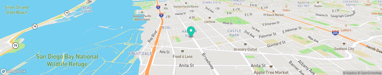 ev charging station on the map