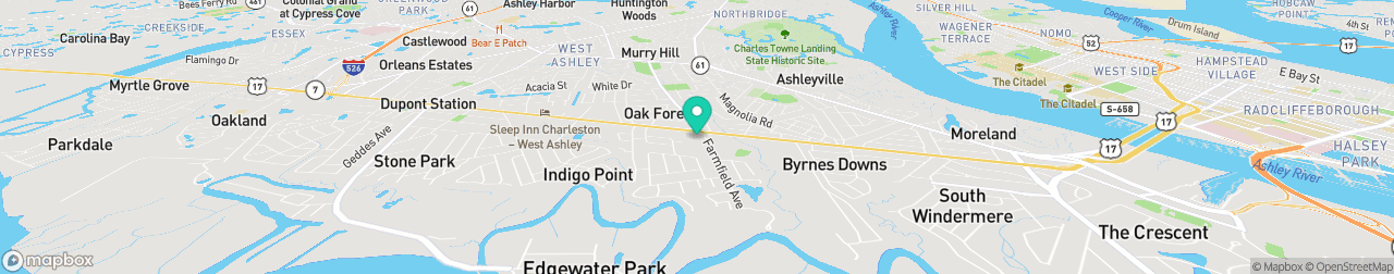 ev charging station on the map