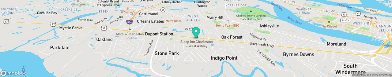 ev charging station on the map
