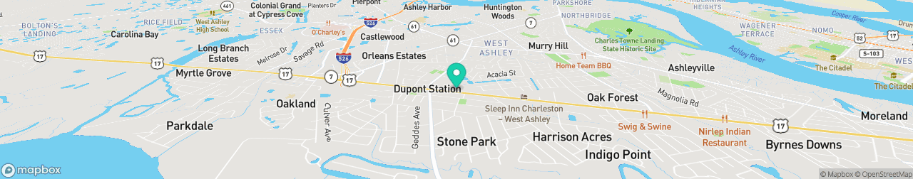 ev charging station on the map