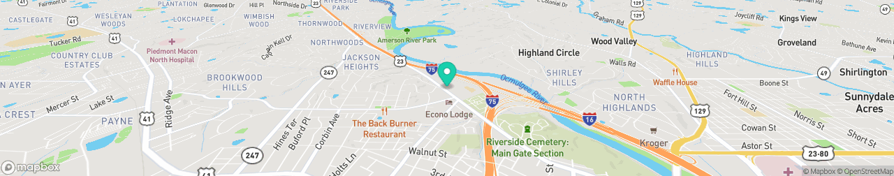 ev charging station on the map