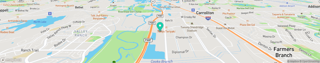 ev charging station on the map