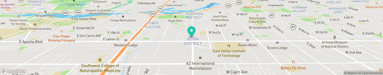 ev charging station on the map