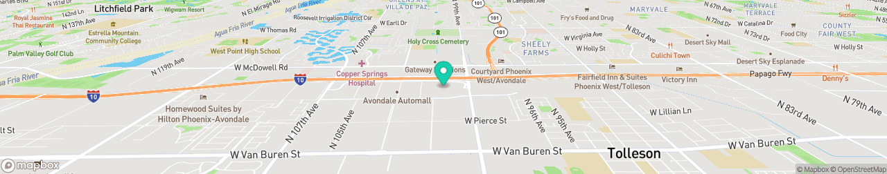 ev charging station on the map