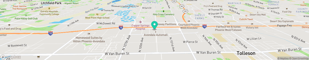 ev charging station on the map