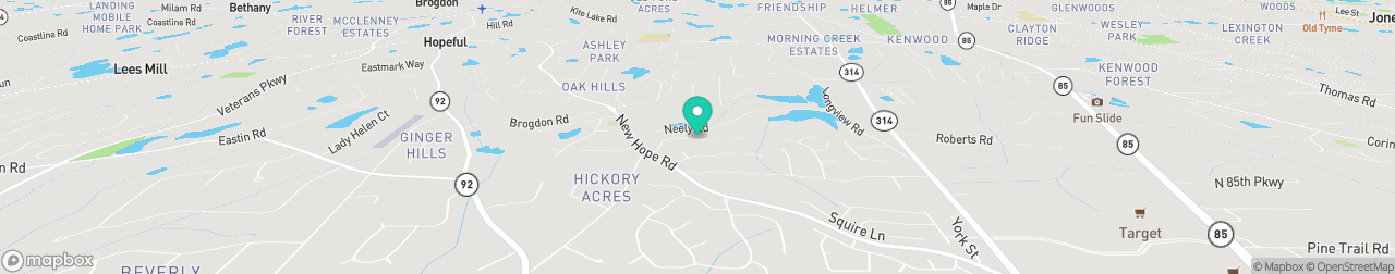 ev charging station on the map