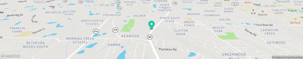ev charging station on the map
