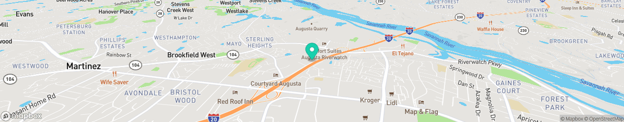ev charging station on the map