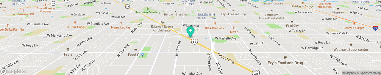 ev charging station on the map