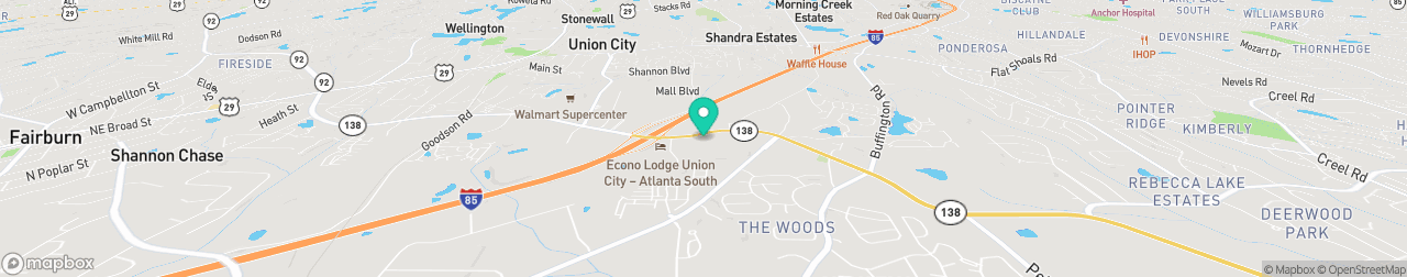ev charging station on the map