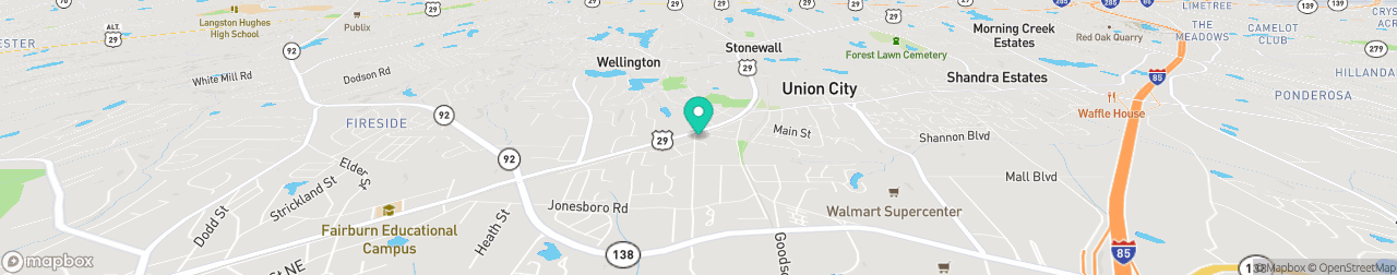 ev charging station on the map