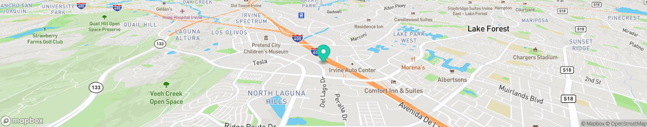 ev charging station on the map